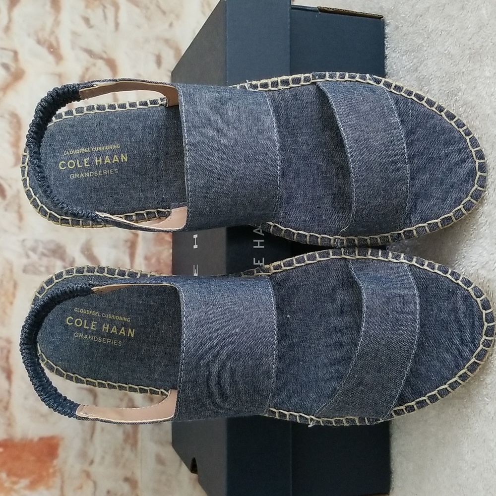 New Cole Haan Cloudfeel Espdrille Sandal - Picture 7 of 8